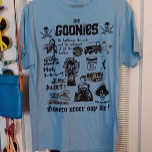 The Goonies Light Blue Men's T-Shirt, Mexou.
